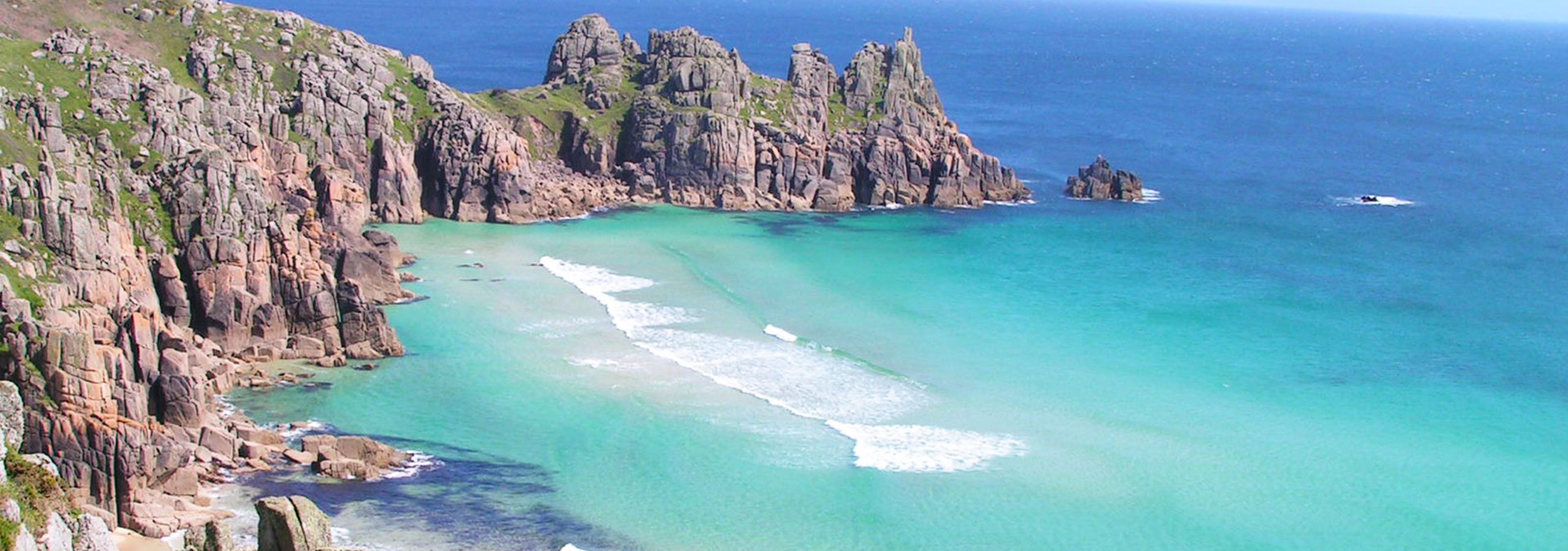 Logans Rock Porthcurno Cornwall