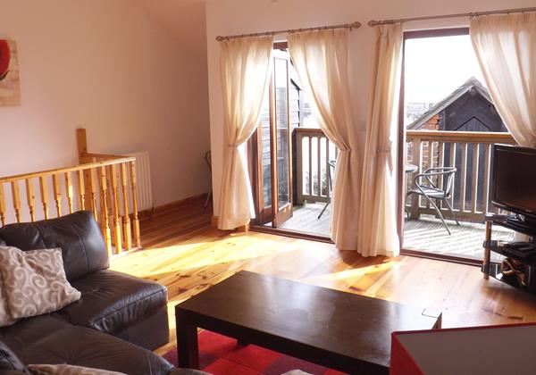 Penthouse 4 Living Area Balcony