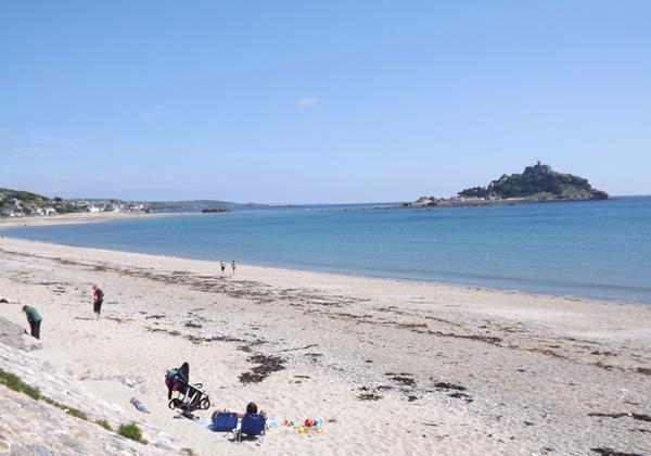 Beach At Marazion
